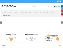 Tablet Screenshot of esdecor.com